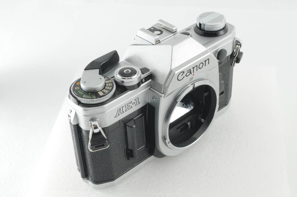 【極上品】CANON キヤノン AE-1 CANON FL 50mm 1.8 シャッター 露出計 動作確認済み #893_画像4