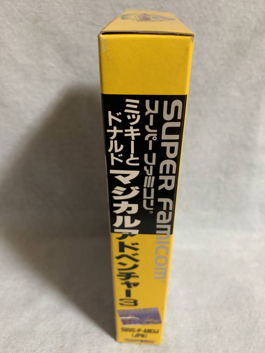 SFC ミッキーとドナルド マジカルアドベンチャー3 新品未使用 SFC ミッキーとドナルド マジカルアドベンチャー3 新品未使用
