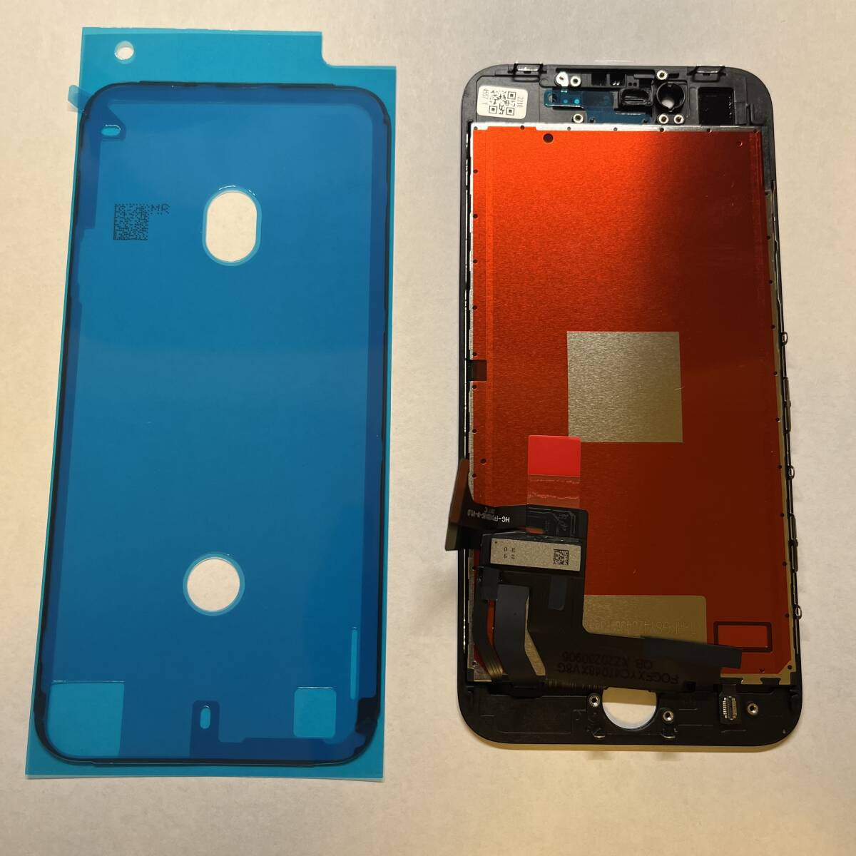 iPhoneSE2 iPhone8 共通 SE2 8 液晶 SE 第二世代 第2世代 フロントパネル LCD 黒 高品質 防水 画面割れ 液晶 修理 iphone ディスプレイ_画像2