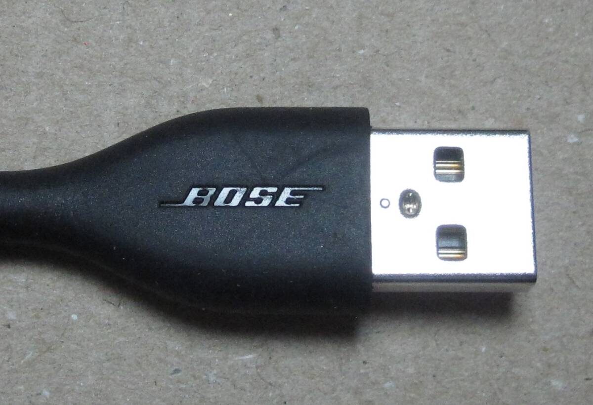 BOSE 純正USB-Cケーブル Type-A(オス)～Type-C(オス) 30cm 中古 _画像2