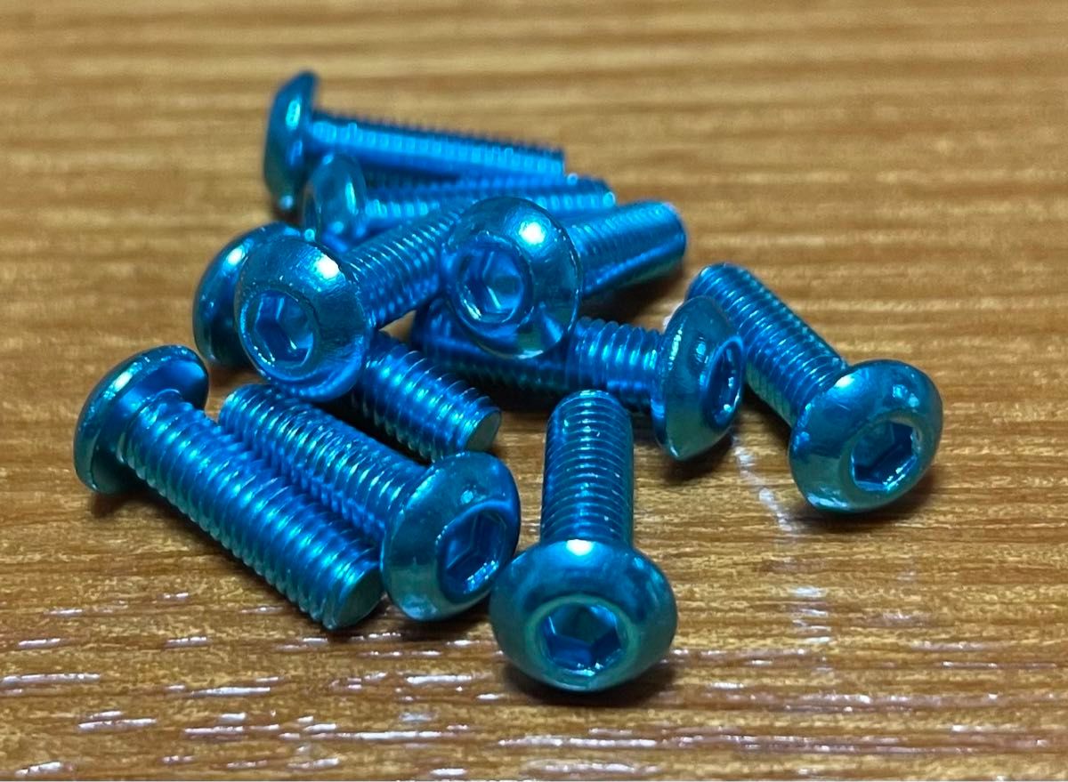 アルミ六角ネジM3×10mm 10本