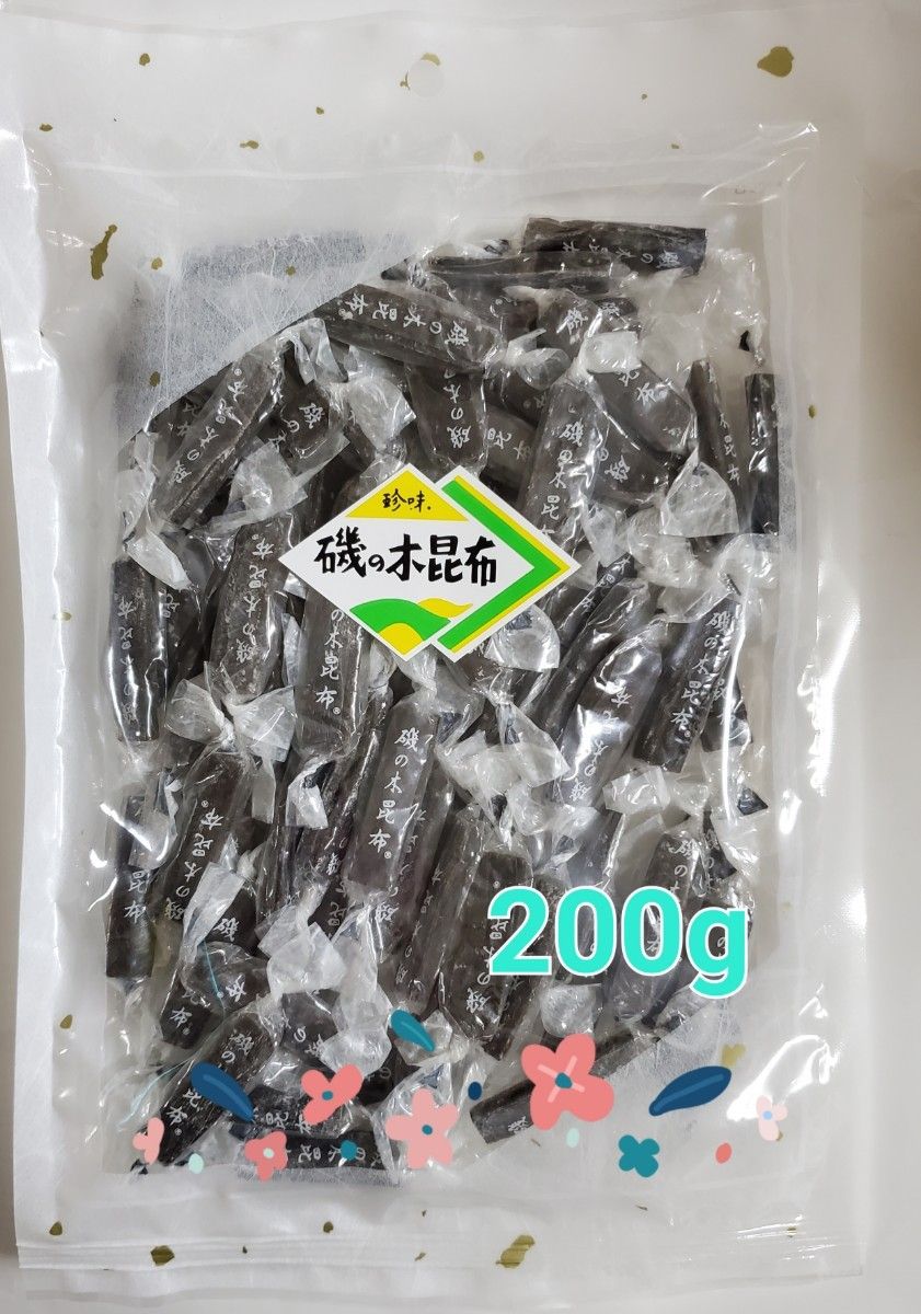 200g 磯の木昆布 中山食品工業  とろろ巻昆布の姉妹品