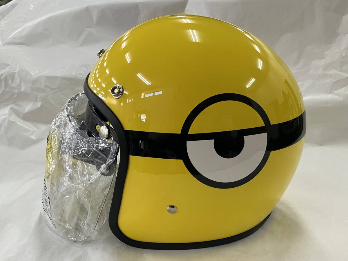  ミニオンズ　ｍinions　ヘルメット　新品　タイホンダ純正アクセサリー　H2C　　_画像2