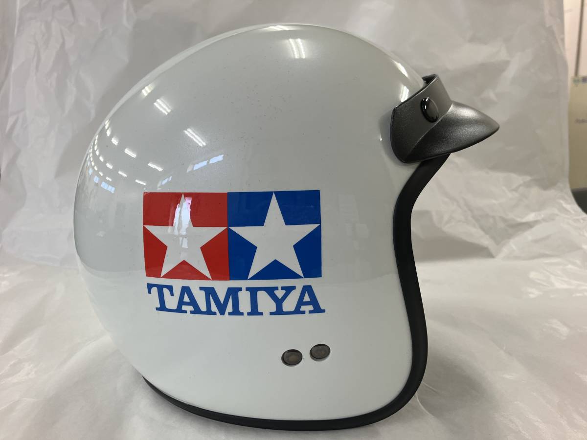  TAMIYA タミヤ　ヘルメット　新品　タイホンダ純正アクセサリー　H2C　　白 _画像2