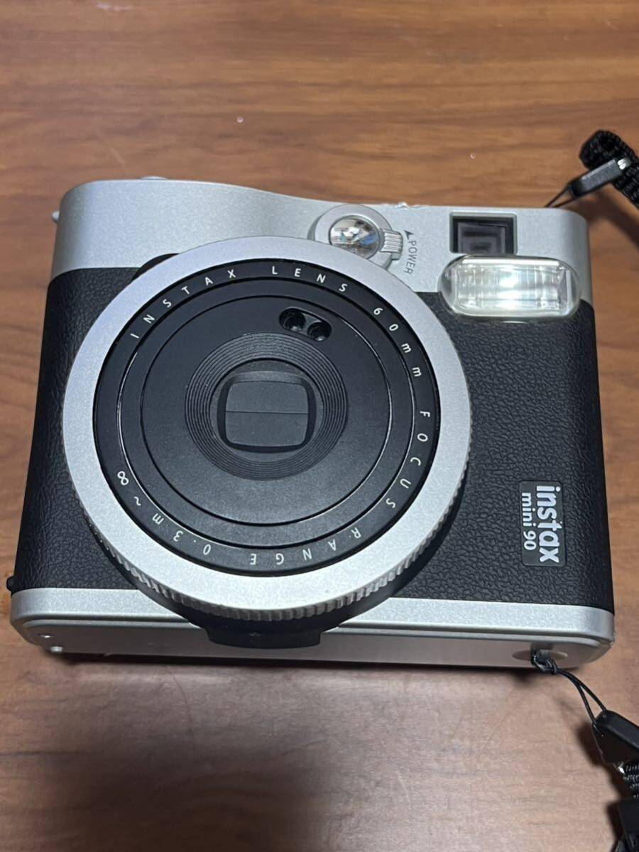 【1円〜】FUJI FILM NEO CLASSIC instax mini 90 【ブラック】【チェキ】_画像5