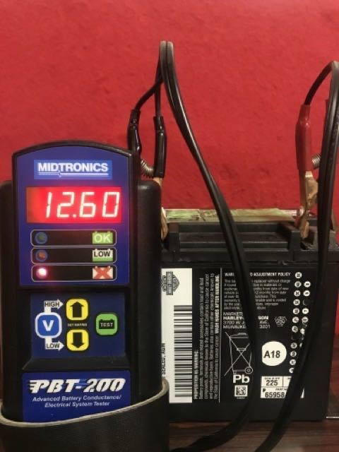 【1年保証】ハーレー純正バッテリー 66000208〔旧65958-04B（再生品）_電圧：12.60V