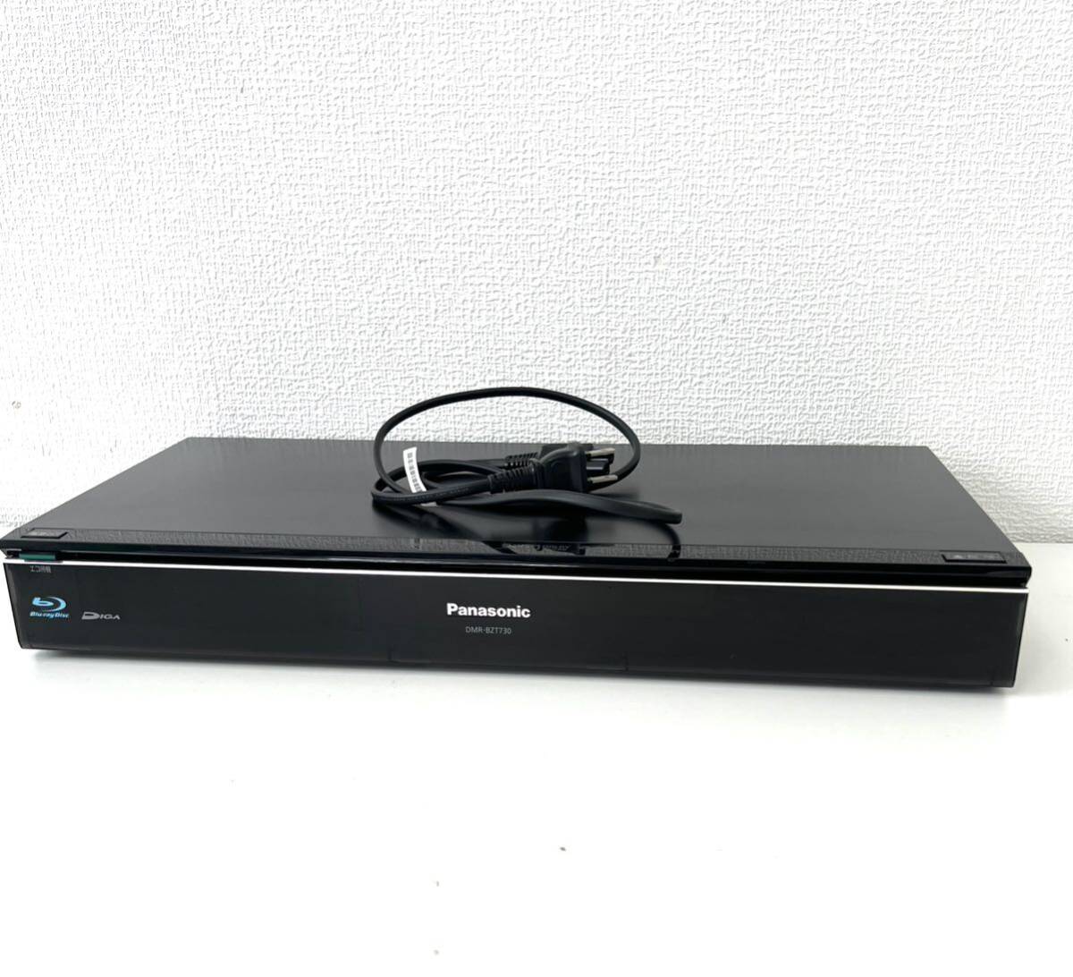△ 動作品 Panasonic ブルーレイディスクレコーダー DMR-BZT730 2013年製 電源コードの画像1