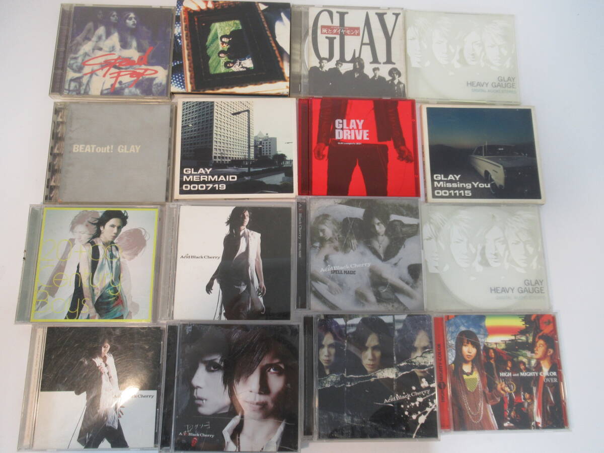 F35　V系　バンド　CD 32組　まとめ　DIR EN GREY、黒夢、LUNA SEA、hide、雅、GLAY、ラルク、など　ヴィジュアル系_画像5