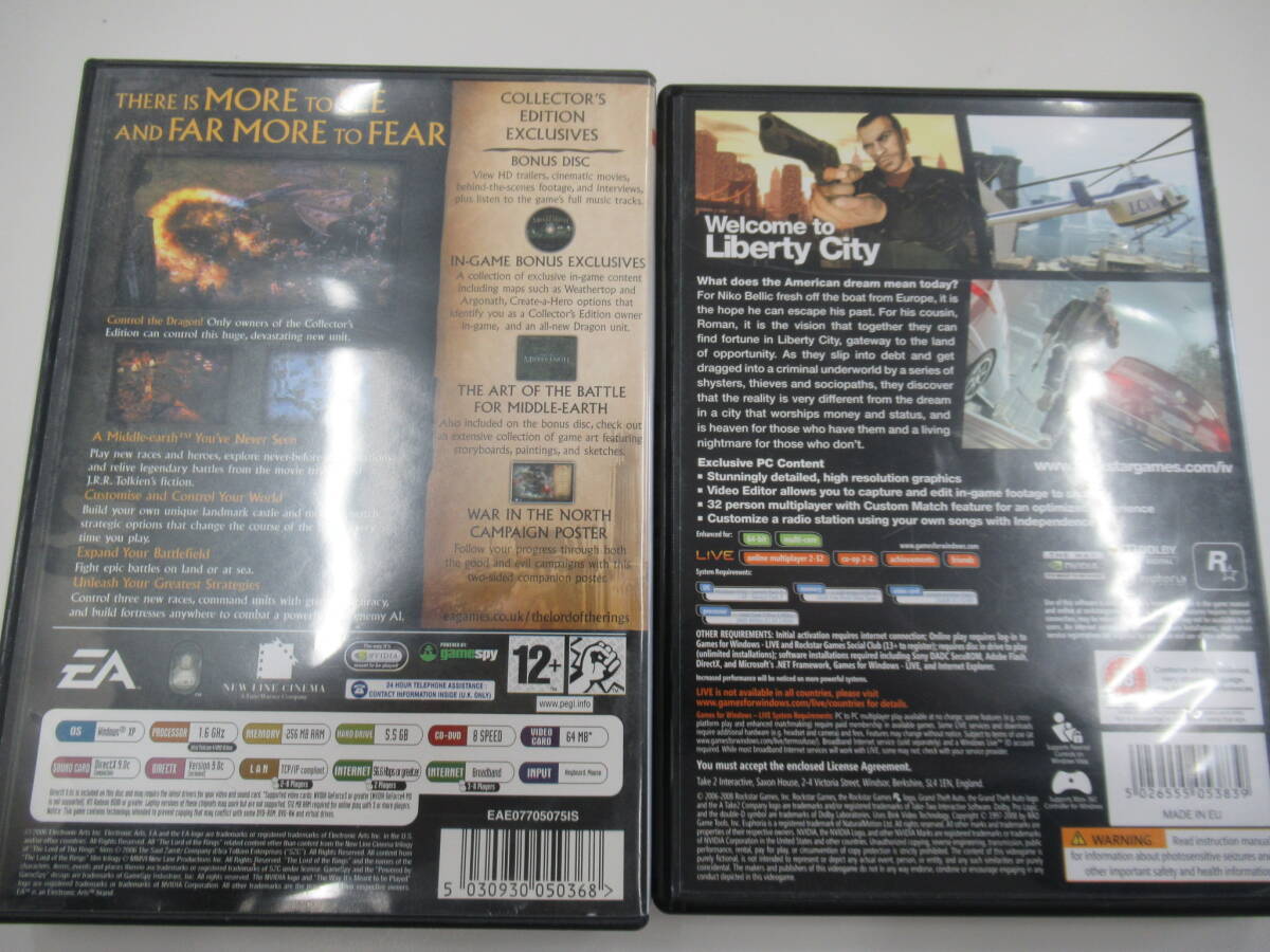 M7 PC DVD-ROM ５個まとめ ゲーム DRAGON AGE STALHER grand theft auto などの画像7