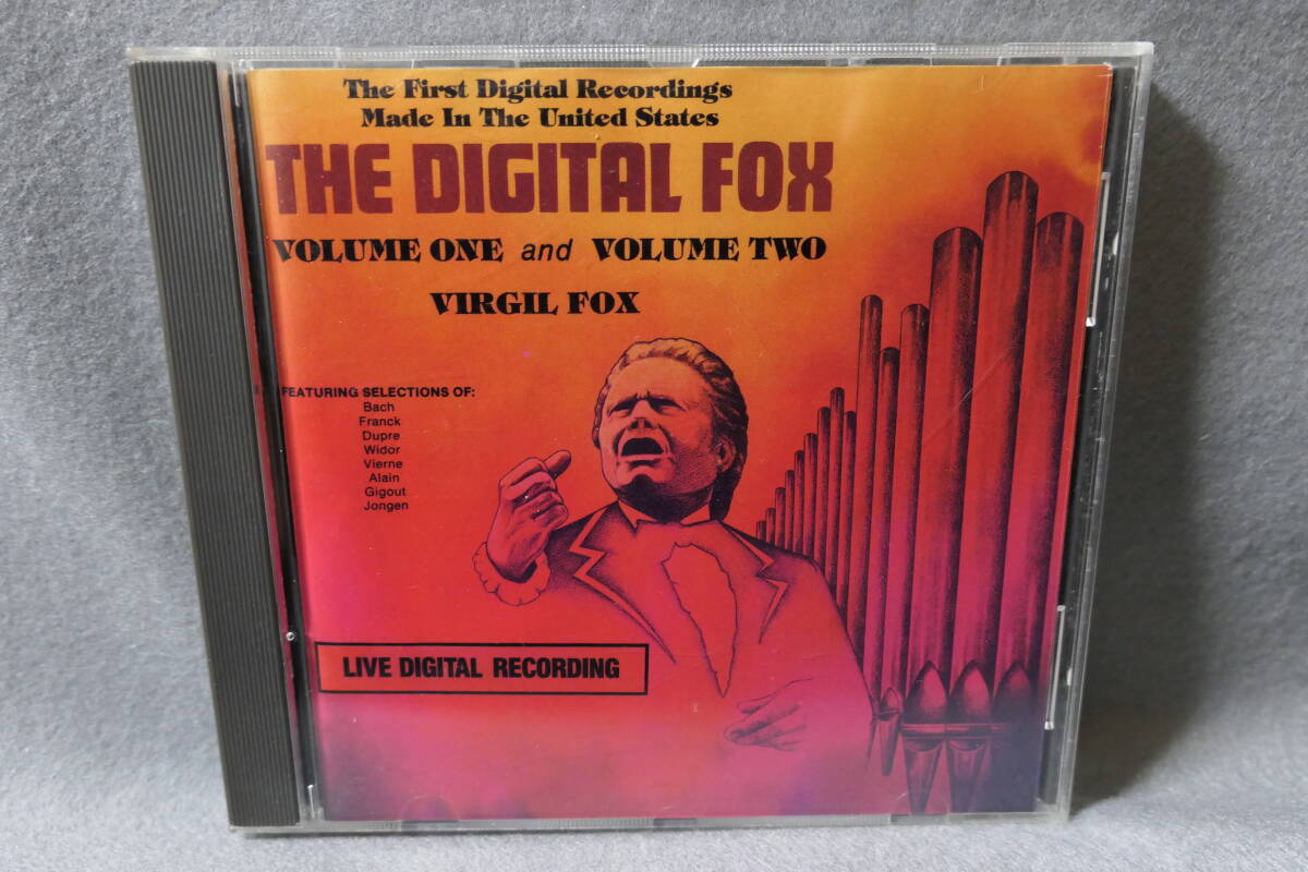 ★同梱発送不可★中古CD / VIRGIL FOX / THE DIGITAL FOX VOL.1 & VOL.2 / FIRST DIGITAL REC. Made In The UNITED STATES _画像1