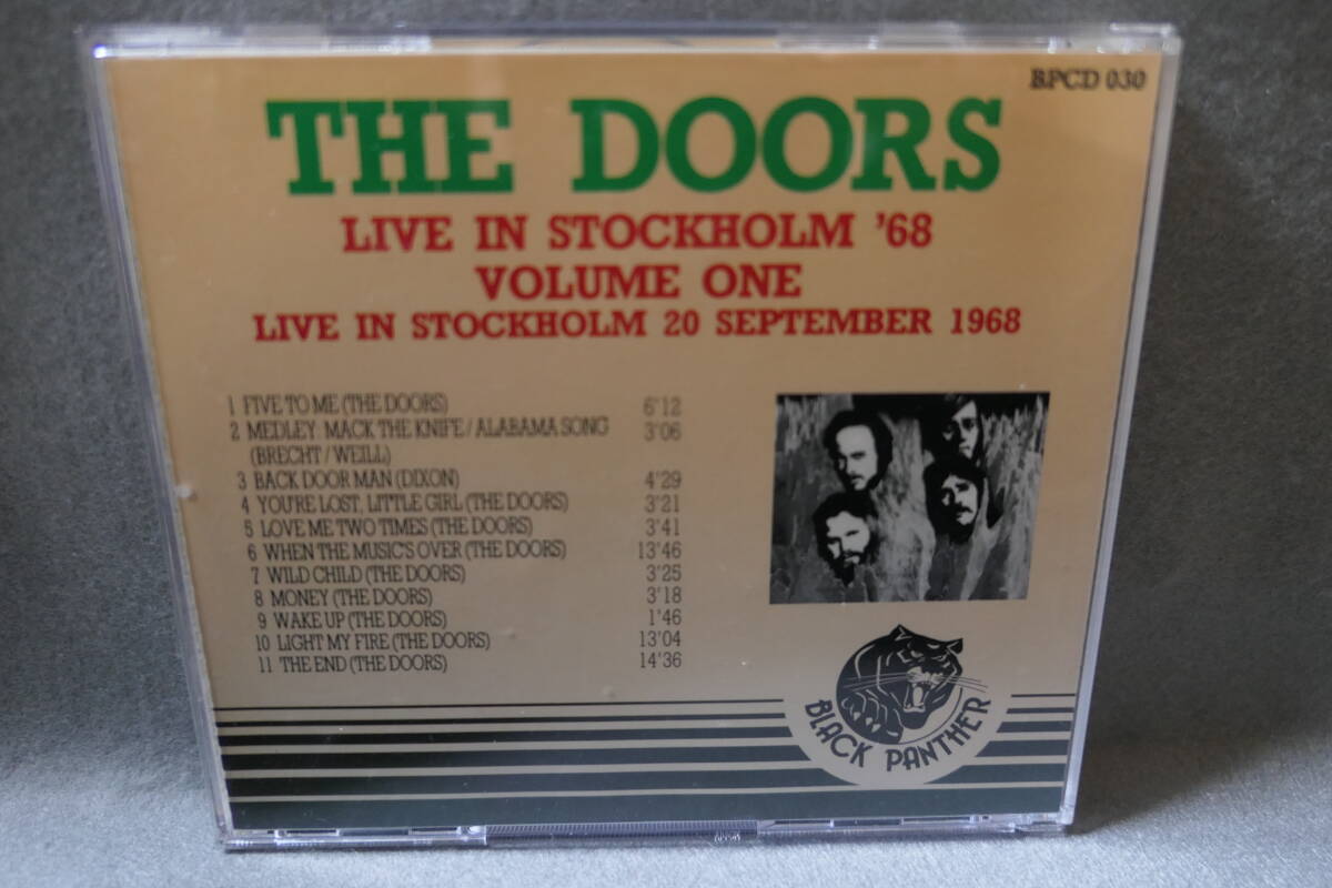 * включение в покупку отправка не возможно * б/у CD / THE DOORS / LIVE IN STOCKHOLM \'68 VOLUME ONE / дверь z/ 20 SEPTEMBER 1968