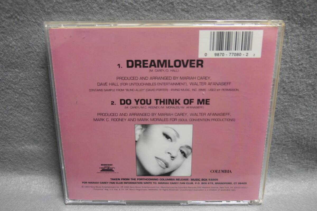 ★同梱発送不可★中古CD / Mariah Carey / Dreamlover / マライア・キャリー_画像2