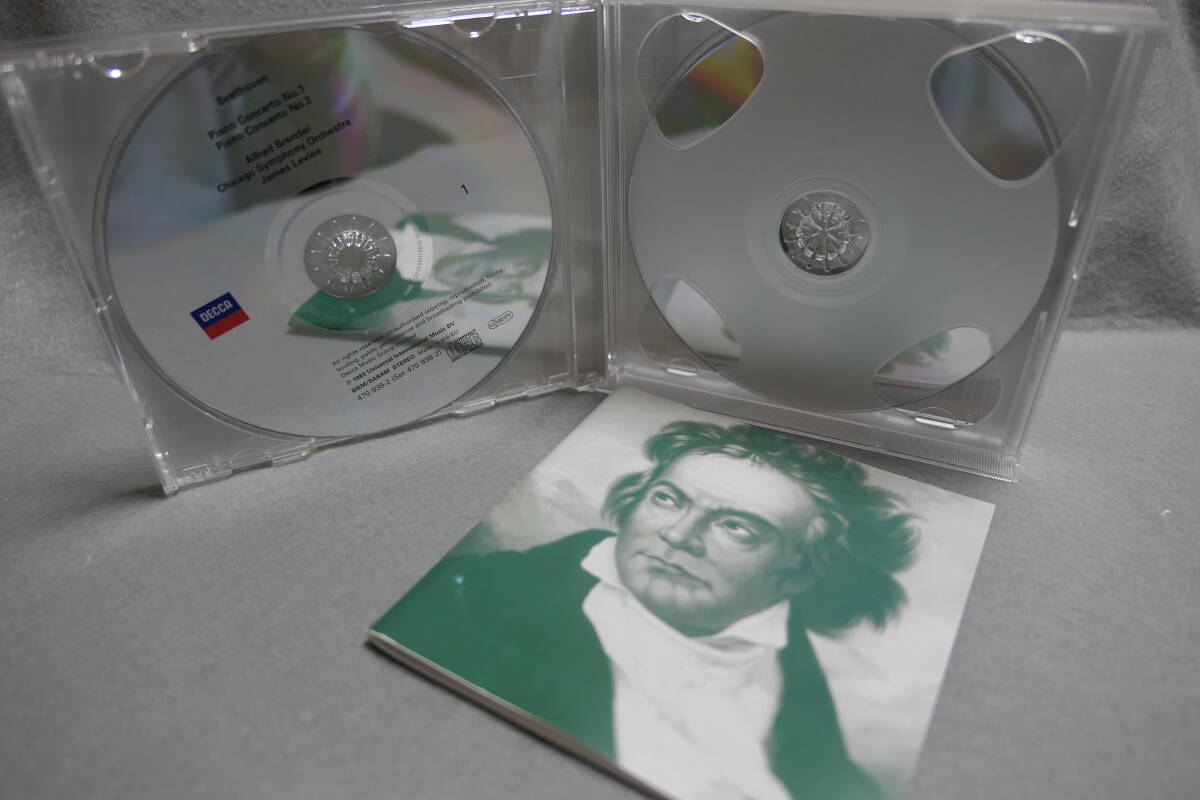 ★同梱発送不可★中古CD / 3CD / BEETHOVEN : COMPLETE PIANO CONCERTOS / ベートーヴェン:ピアノ協奏曲全集 / ALFRED BRENDEL_画像3