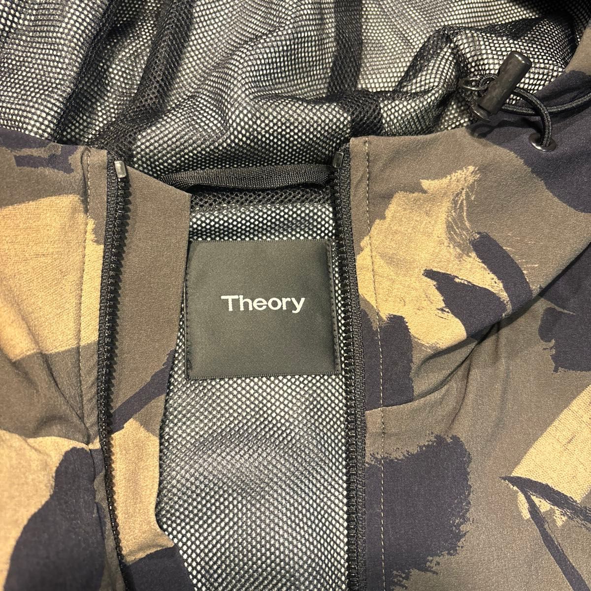 theory  メンズ　ナイロンブルゾン　 ジップアップパーカー トップス 