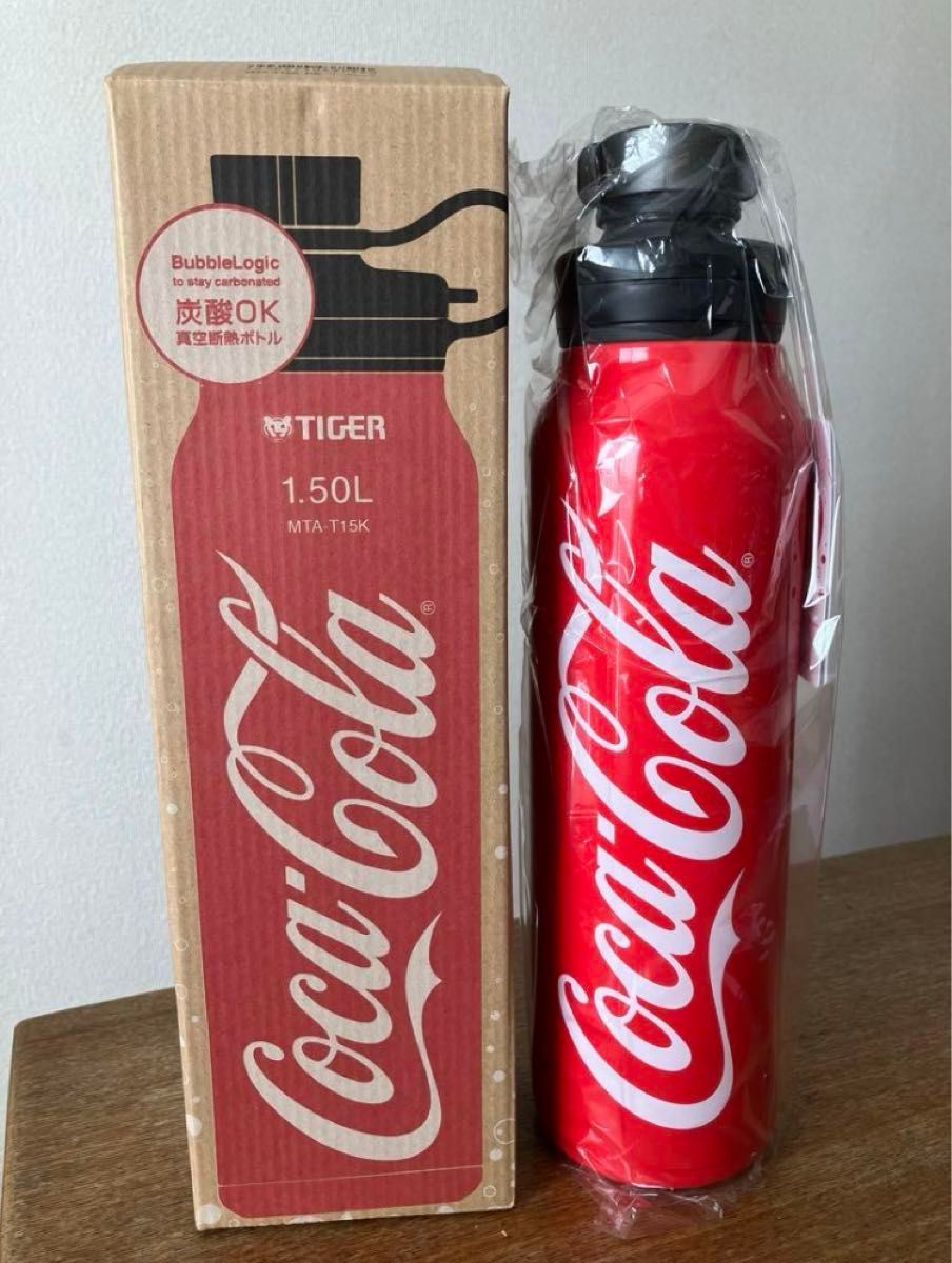 炭酸OK タイガー　ステンレスボトル [1.5L] 1500ml コークレッド
