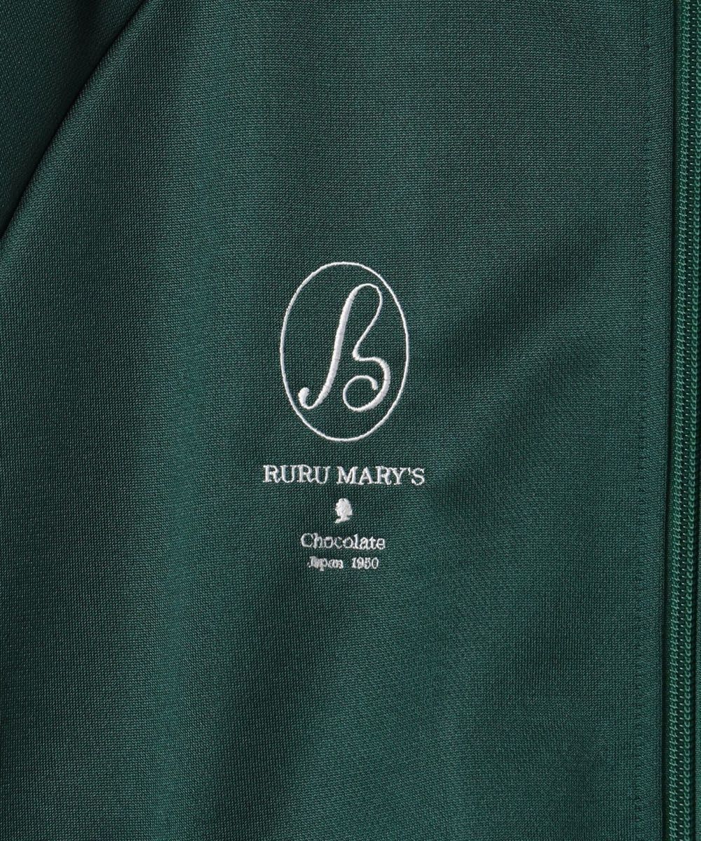 BEAMS RURU MARY'S ルルメリーのジャージ上 グリーン green BEAMS RURU MARY'S ルルメリーのジャージ上 グリーン green