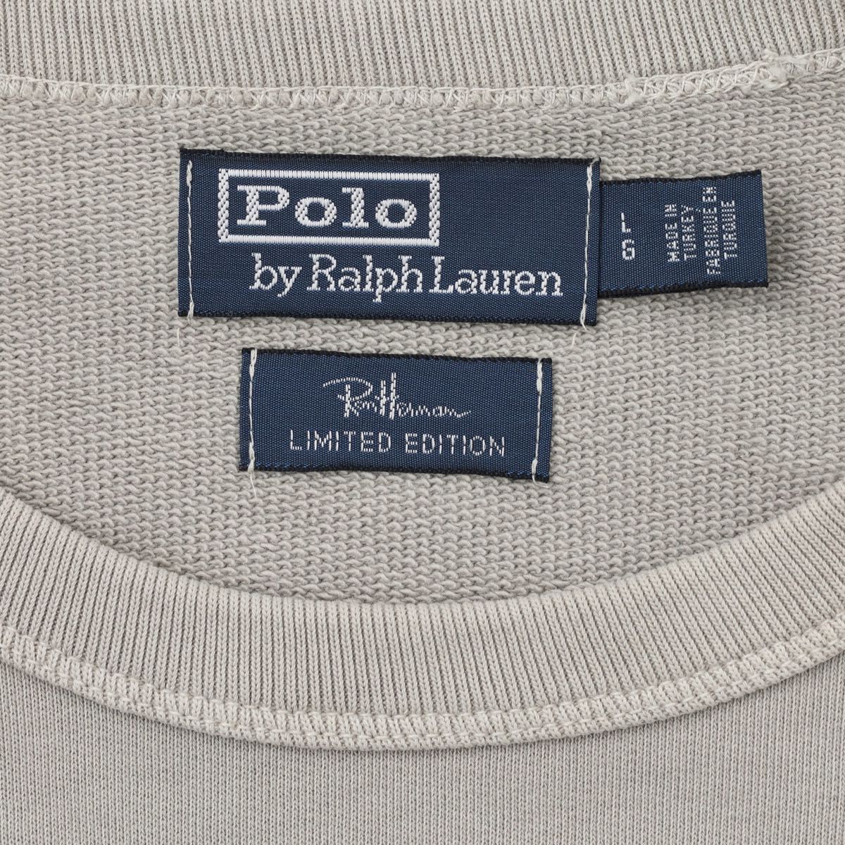 ロンハーマン別注  Polo Ralph Lauren スウェット M グレー