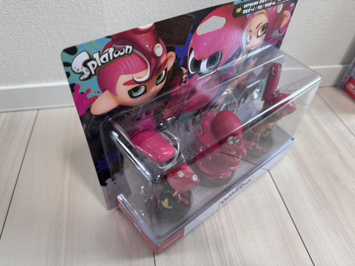 amiibo アミーボ スプラトゥーン タコ タコガール タコボーイ トリプルセット