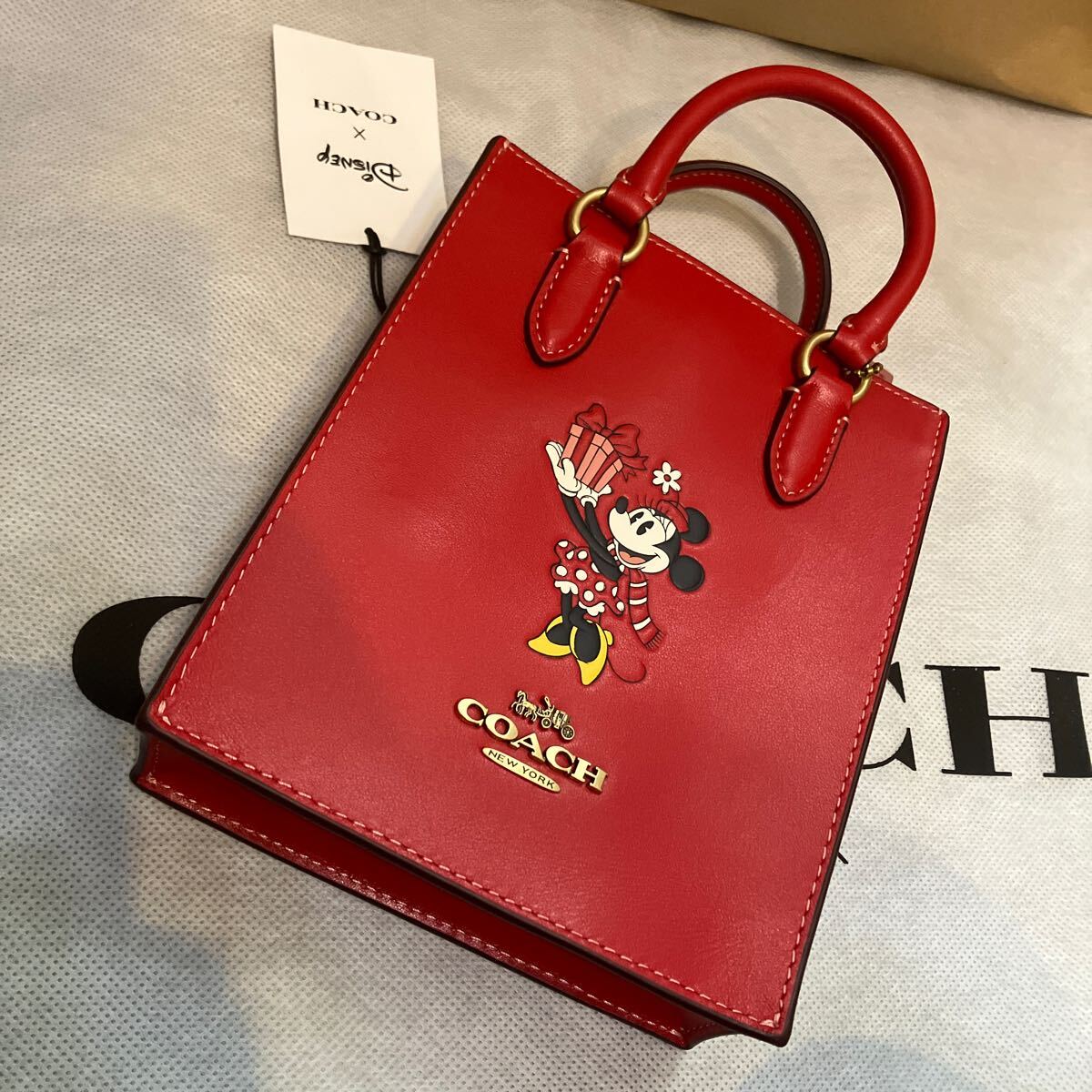 送料込 新品 価82500円 COACH X ディズニー100周年コラボ 送料込 新品 価82500円 COACH X ディズニー100周年コラボ