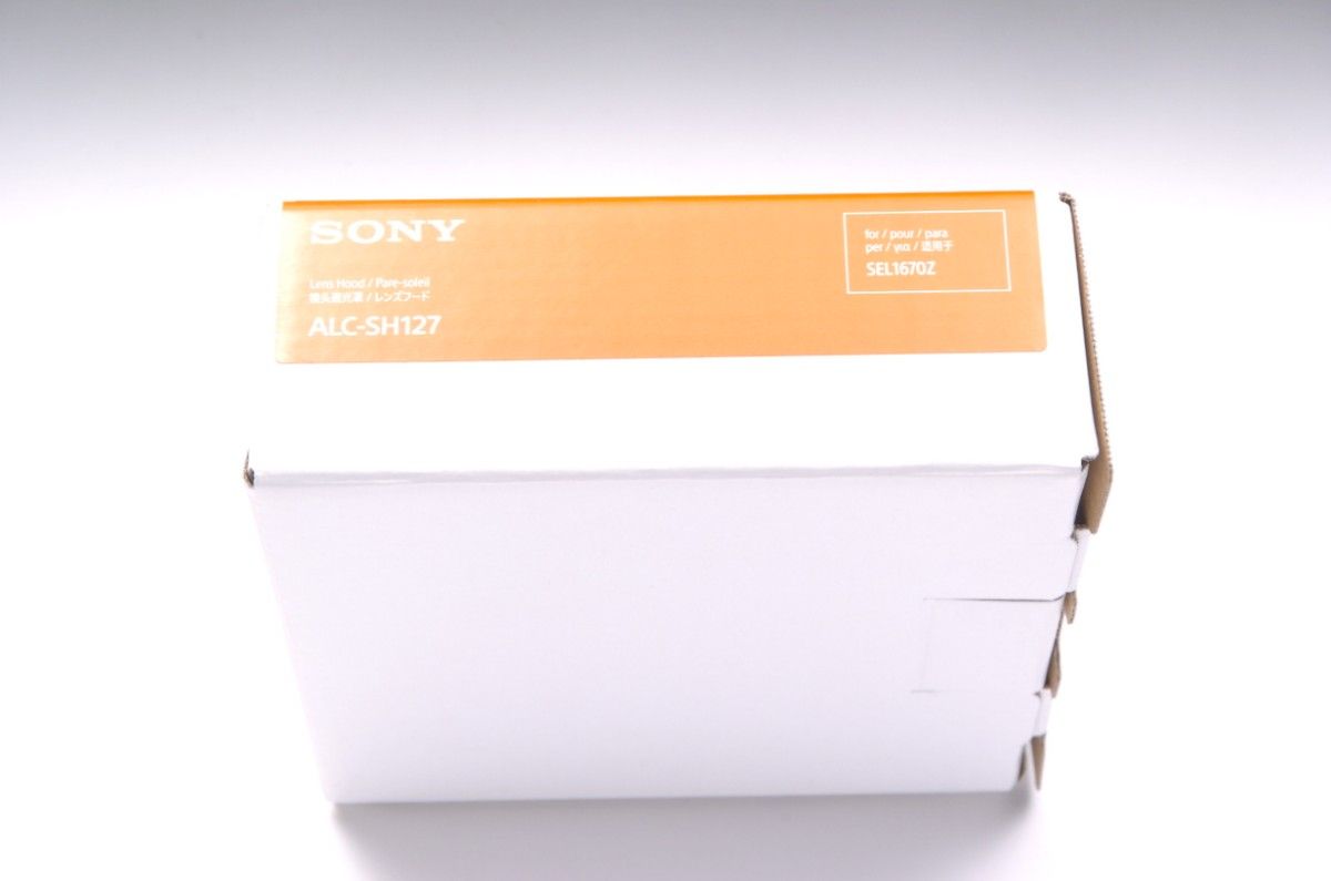 新品未開封 ソニー SONY レンズフード ALC-SH127 （SEL1670Z用） 純正品
