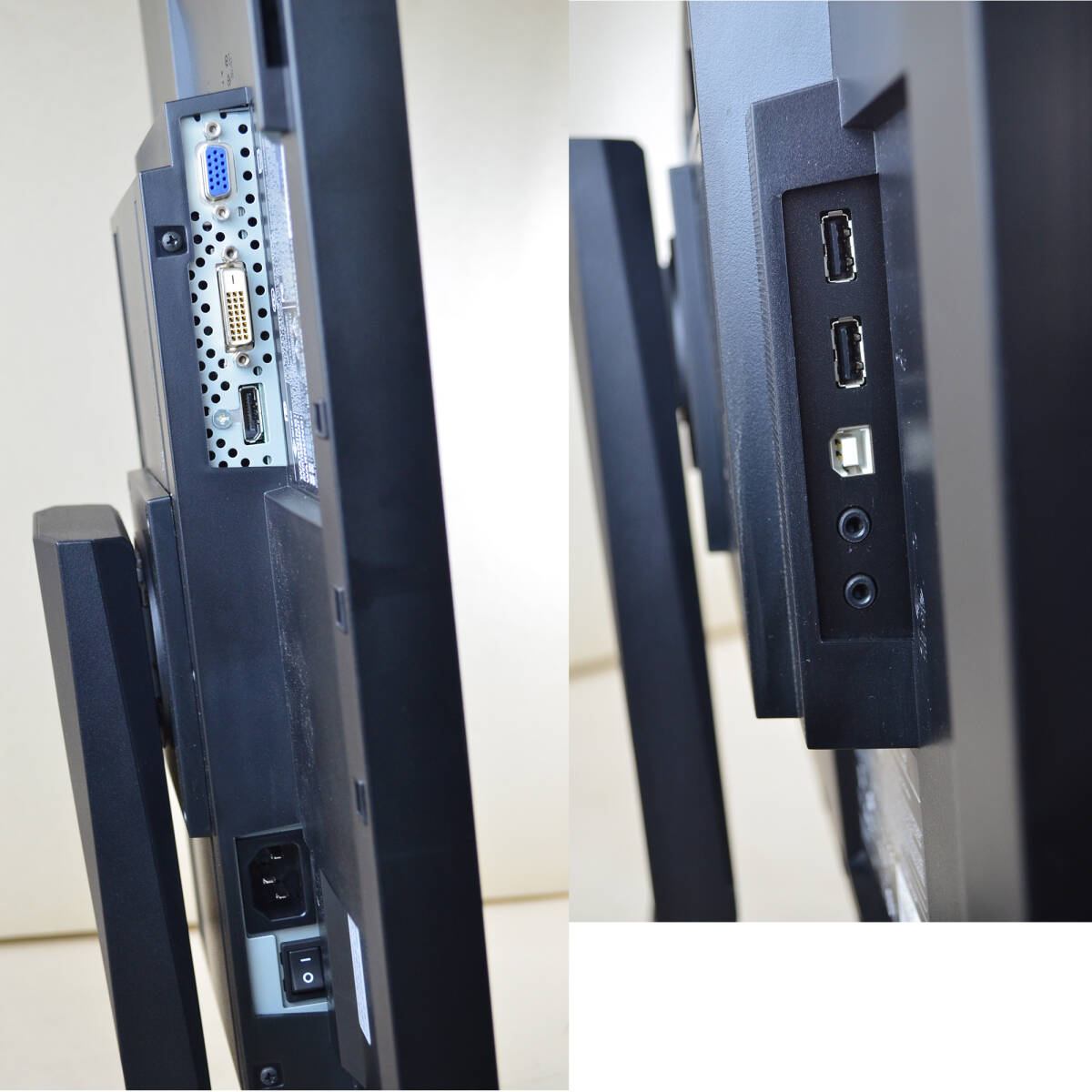 4552　EIZO　EV2436W　24.1型ワイド　WUXGA 1920x1200　DP端子　回転・從型表示　スピーカー内蔵　IPSパネル　LED　非光沢　ディスプレイ_画像8