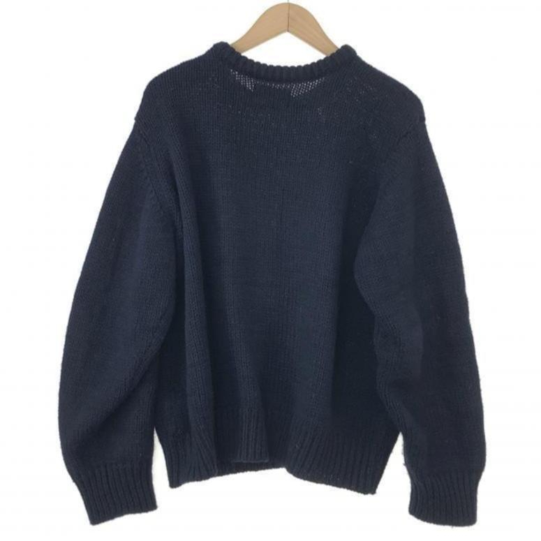 【中古】FREEWHEELERS TRAILBLAZER WOOL SWEATER 42 ネイビー フリーホイーラーズ[240010422022]_画像2