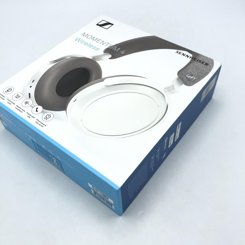 【中古】SENNHEISER ゼンハイザー MOMENTUM 4 Wireless ホワイト 509267 ノイズキャンセリングワイヤレスヘッドホン[240010415690]_画像5