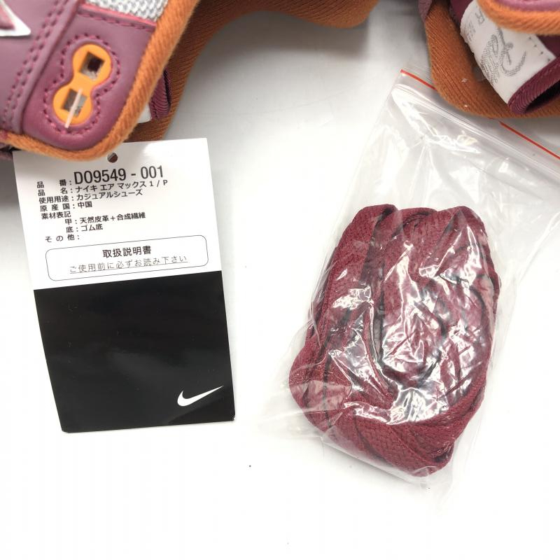 【中古】NIKE×Patta AIR MAX1 Night Maroon 28.0cm DO9549-001[240010421320]_画像10