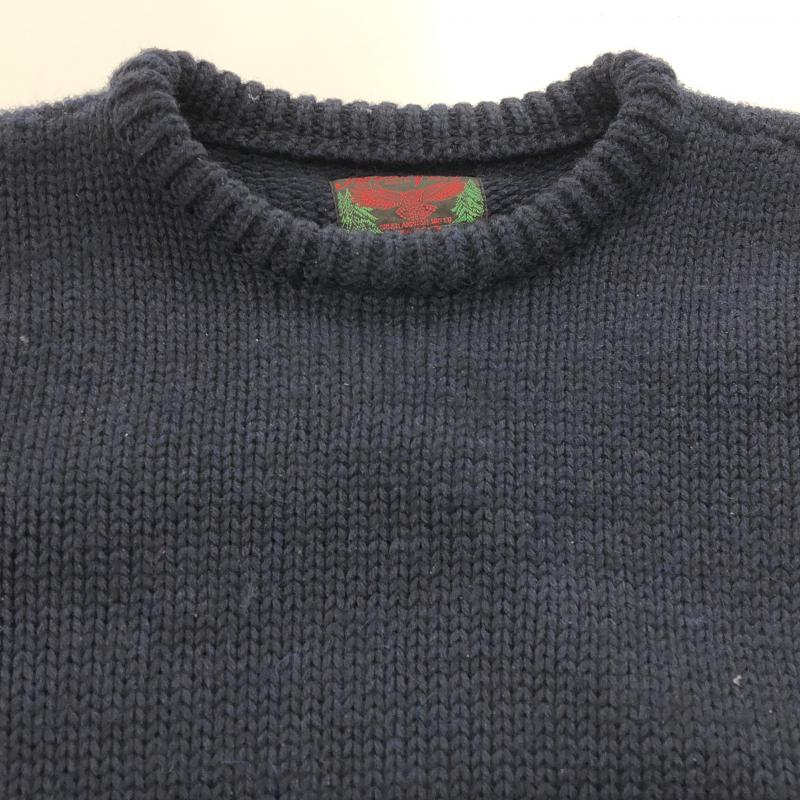 【中古】FREEWHEELERS TRAILBLAZER WOOL SWEATER 42 ネイビー フリーホイーラーズ[240010422022]_画像5