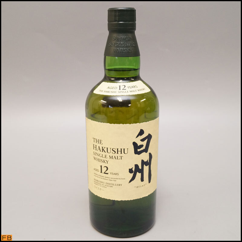 6175-◇税込◇兵庫県限定◆休売品◆サントリー 白州 12年 43％ 700ml THE HAKUSYU SUNTORYの画像1