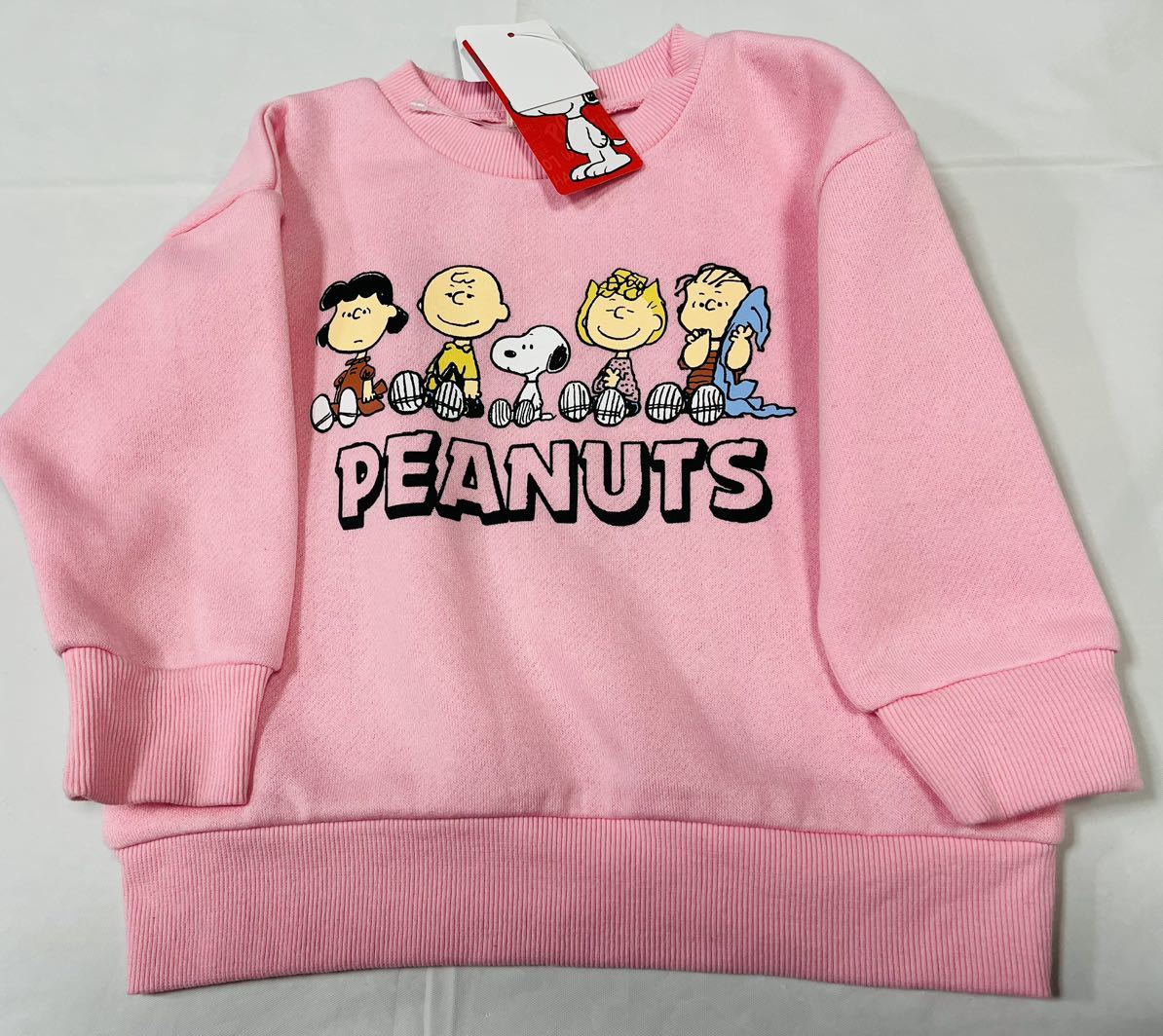 ★3535*激安sale!!新品 こども服 　長袖トレーナーsize90　1枚★PEANUTS.スヌーピー_画像1