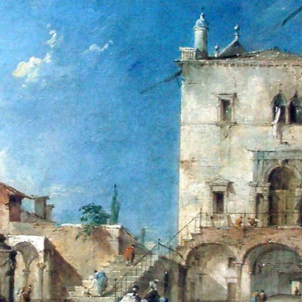 レプリカ絵画 複製画 フランチェスコ・グアルディ Francesco Guardi フランス製 送料無料_画像8