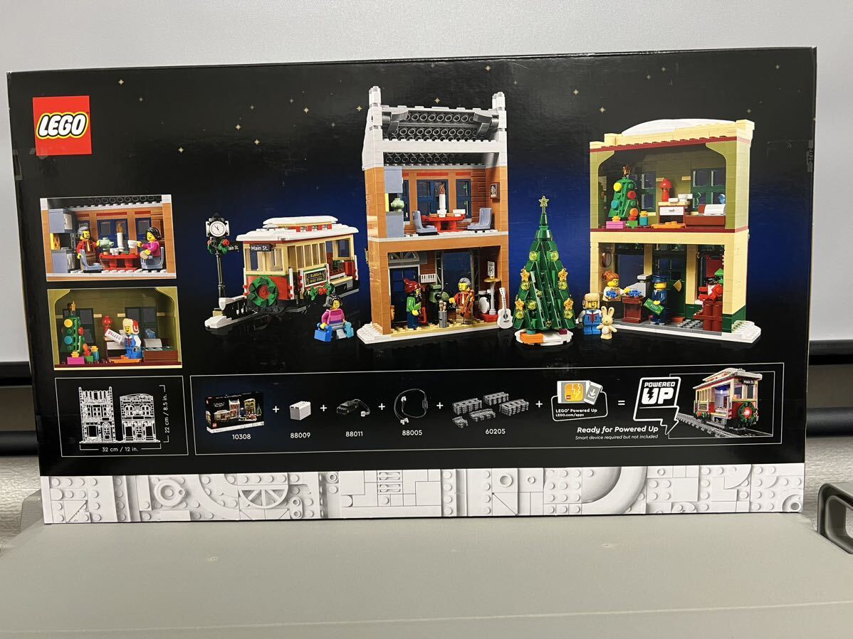 【未開封新品】レゴ （LEGO) クリスマスの街 10308 大人　電車　列車　モーター_画像2