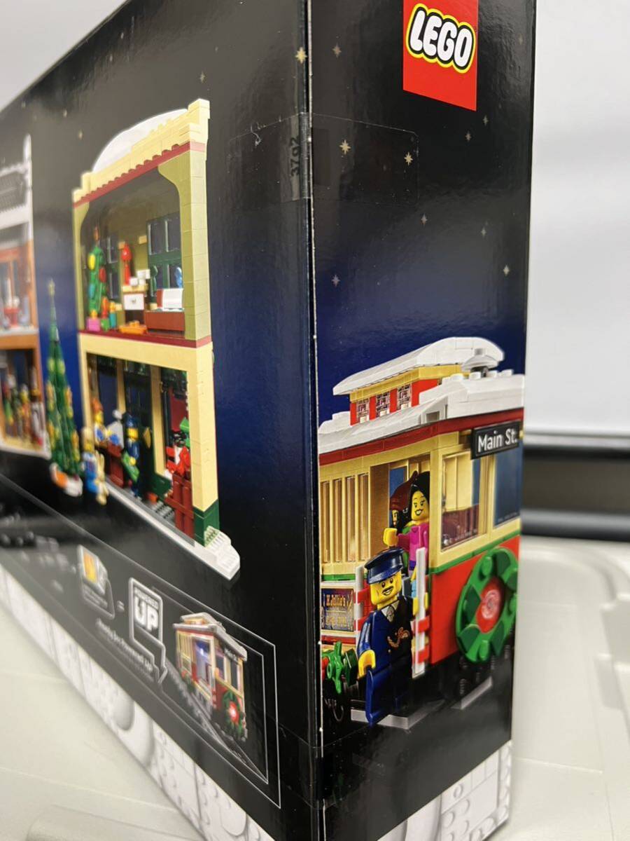 【未開封新品】レゴ （LEGO) クリスマスの街 10308 大人　電車　列車　モーター_画像3