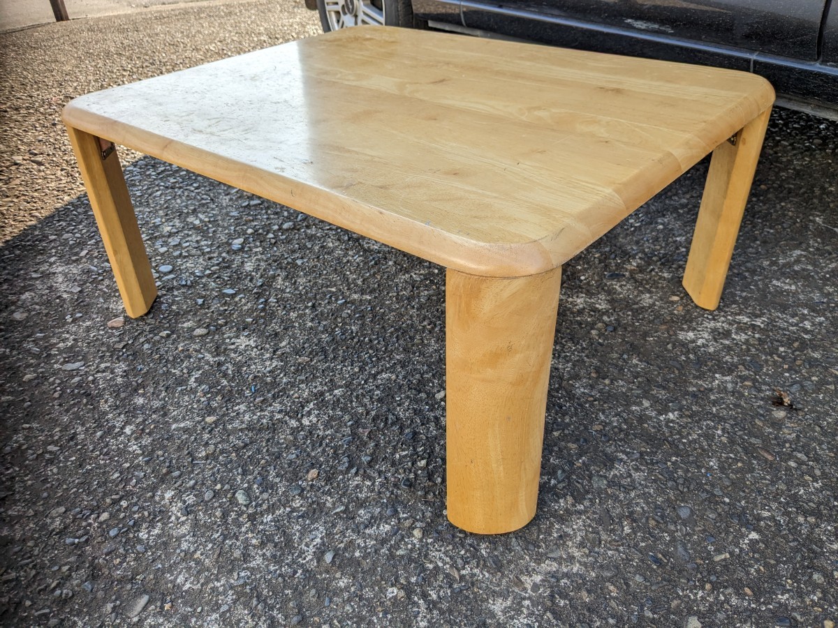 テーブル　ちゃぶ台　　木製　レトロ　　アンテーク　_画像3