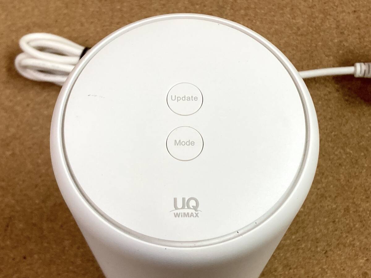 1円〜 UQ モバイル Speed Wi-Fi HOME L02 HWS33MWU WiMAX ルーター 中古品 美品 動作OK●「管理No.KA2771」の画像2