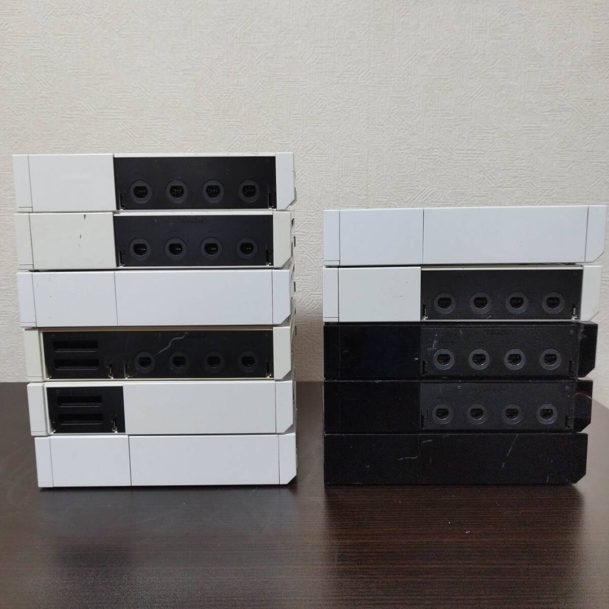 kydct [Nintendo] Wii body 11 pcs summarize nintendo Nintendo game machine operation not yet verification [ Junk ] #002