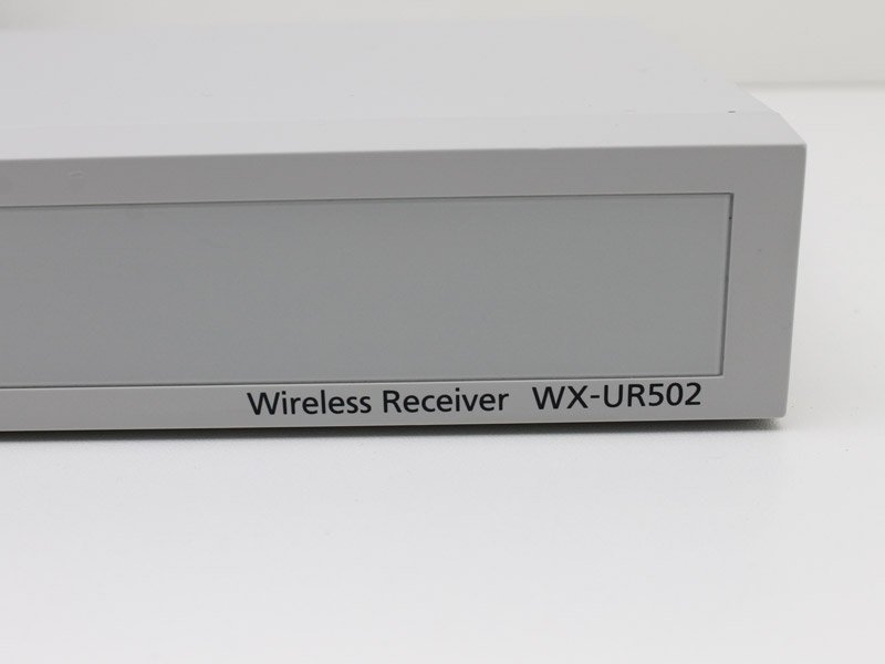 送料無料♪Panasonic 800MHz帯 ワイヤレス受信機（2波用）WX-UR502 ワイヤレスマイクシステム A74N_画像10