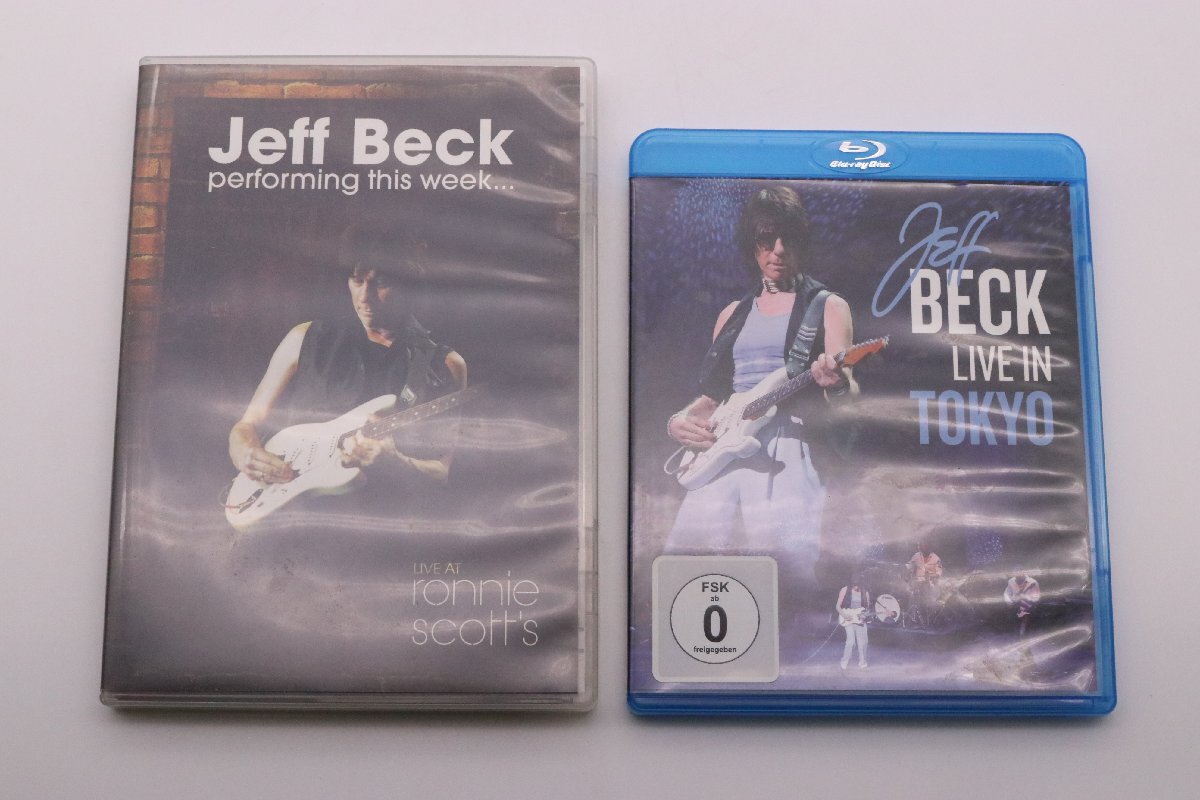 【中古美品】Jeff Beck ジェフ ベック Live in Tokyo & Performing this week DVD BD 2枚セット 貴重品 【1円～】_画像1