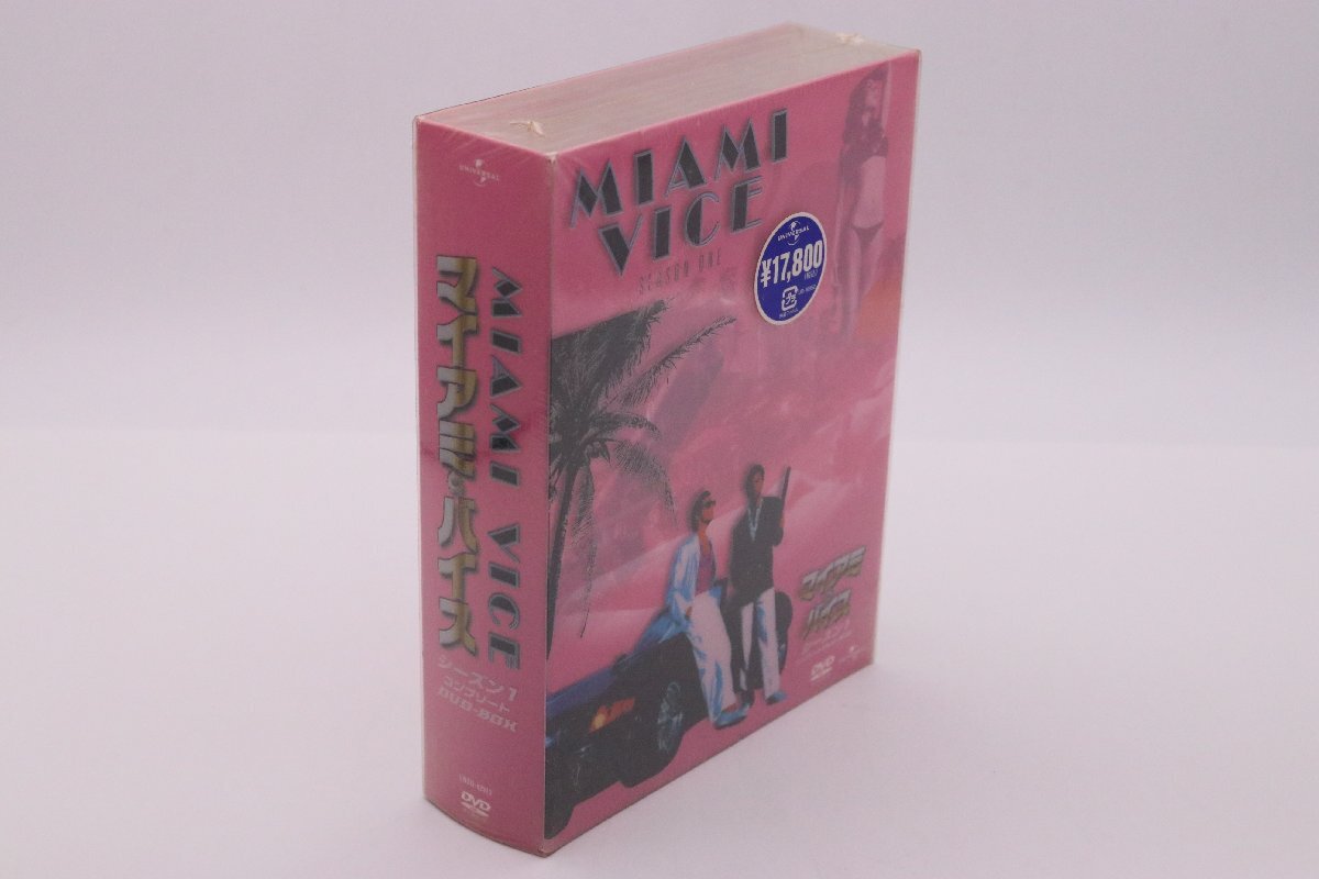 【中古美品】MIAMI VICE season1 マイアミ バイス シーズン1 コンプリート DVD-BOX 刑事ドラマ クロケット＆タブス 未開封 【1円～】_画像5