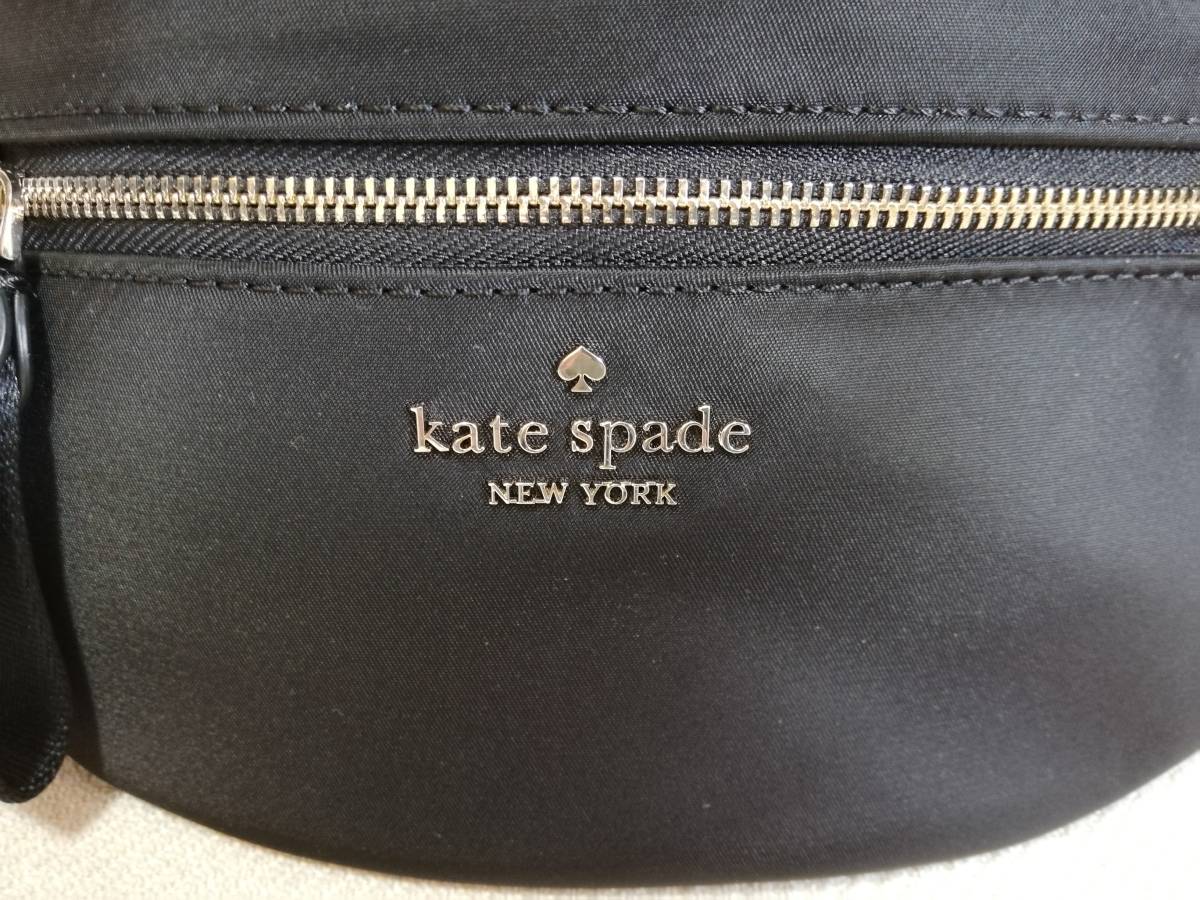 新品未使用！ ケイトスペード ウエストバッグ ブラック 黒 ボディバッグ Kate Spade_画像4