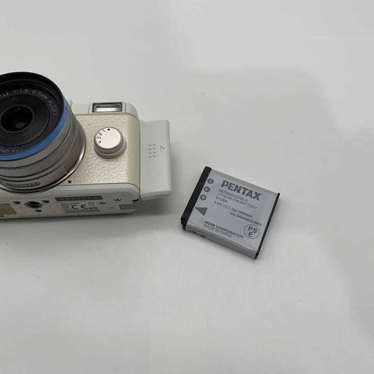 ◇【売り切り】PENTAX（ペンタックス）ミラーレス一眼 PENTAX Q lens SMC PENTAX 1:1.9 8.5mm AL［IF］1:2.8-4.5 5-15mm ED AL［IF］_画像6