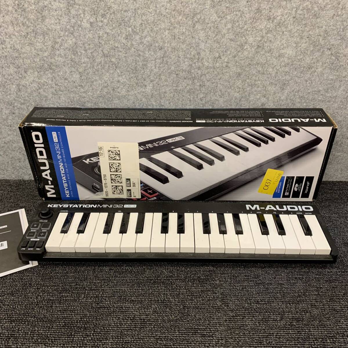 △【売り切り】M-AUDIO（エムオーディオ）Keystation Mini32 MK3 32鍵盤 MIDIキーボード ※本体のみの画像1