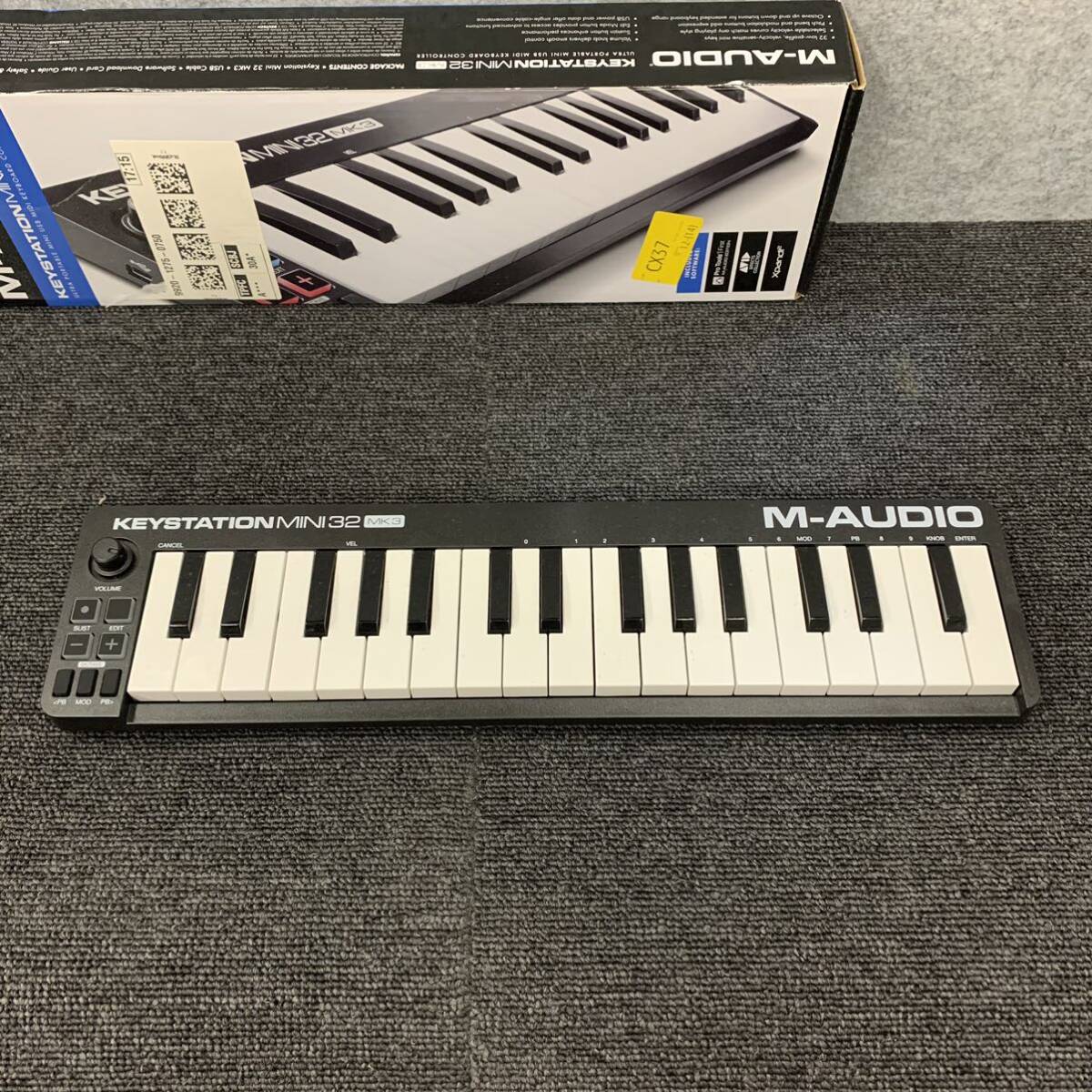 △【売り切り】M-AUDIO（エムオーディオ）Keystation Mini32 MK3 32鍵盤 MIDIキーボード ※本体のみの画像2