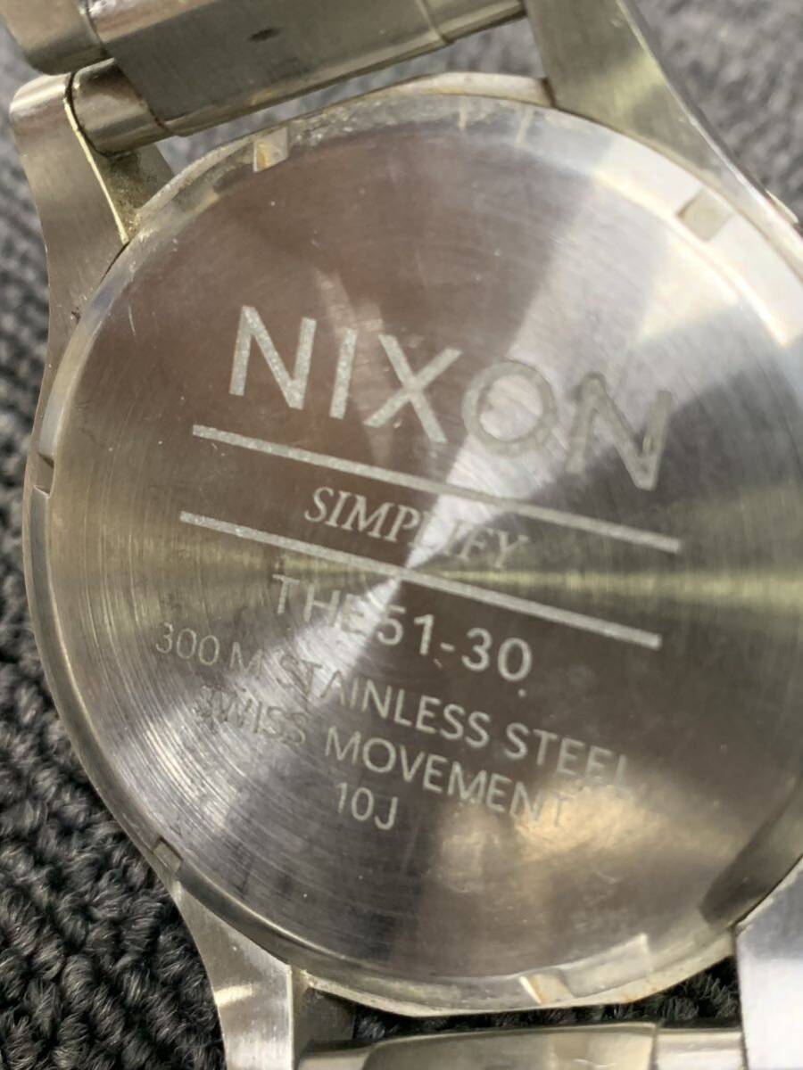 ◇【売り切り】NIXON ニクソン THE51-30 メンズ腕時計クォーツ _画像5