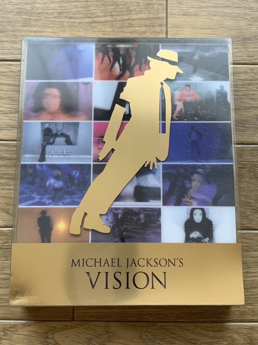 マイケル・ジャクソン VISION MICHAEL JACKSON'S 完全生産限定版 DVD3枚組/AD_画像1