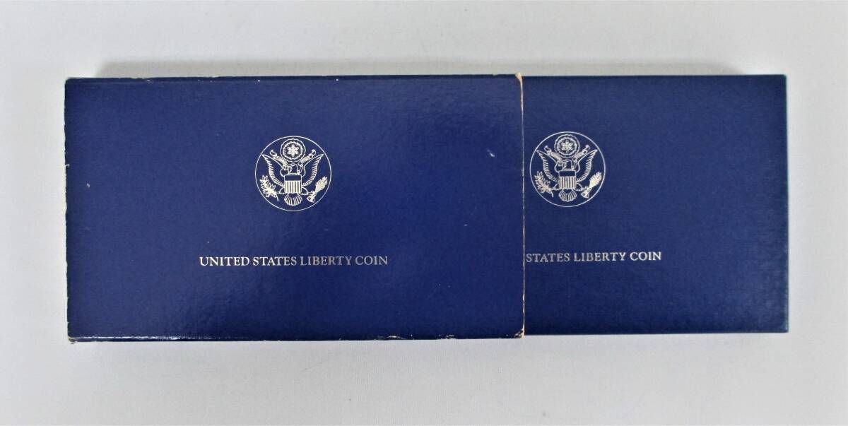 ●アメリカ合衆国●１９８６年自由の女神記念コイン プルーフコイン（１枚）　１セット●ケース入り●ｔz871_画像1