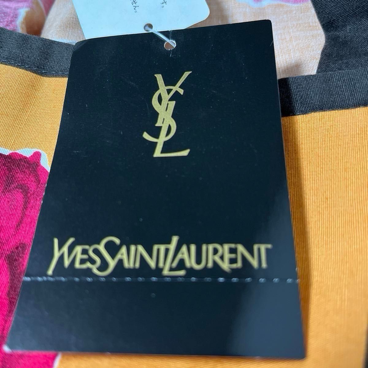 Yves Saint Laurent YSL イヴ・サンローラン エプロン 