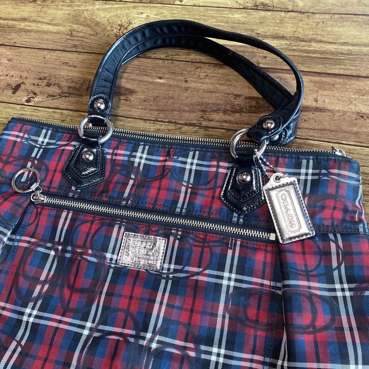COACH トートバッグ レザー ハンドバッグ ナイロン コーチ COACH トートバッグ レザー ハンドバッグ ナイロン コーチ