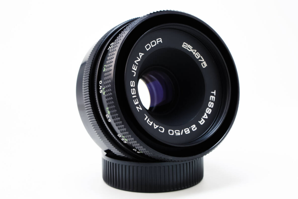 【整備品/テスト画像有】 CARL ZEISS JENA TESSAR 50mm f2.8 / M42マウント レンズ ドイツ製 テッサー カールツァイス #4_画像3
